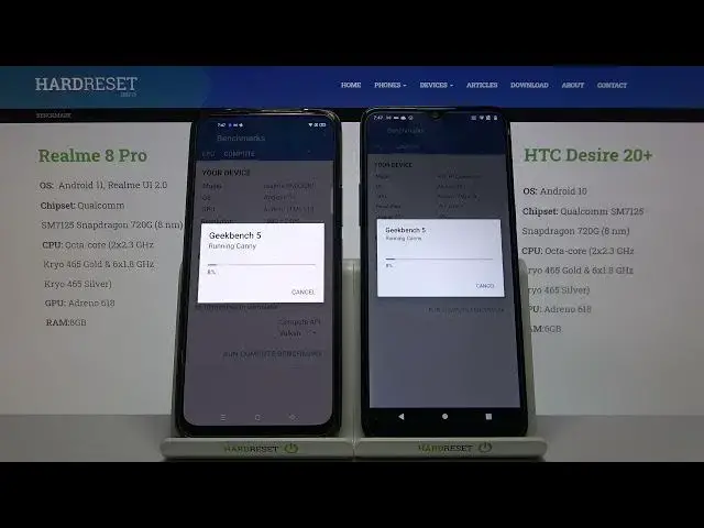 Video thumbnail for Realme 8 Pro vs HTC Desire 20+ - CPU TEST Comparison by Geekbench 5!