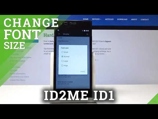 Video thumbnail for How to Change Font Size in ID2ME ID1 - Font Size & Style Settings