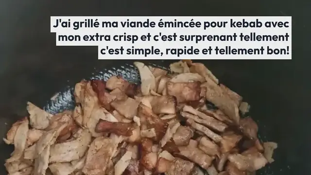 Video thumbnail for Kebab avec extra crisp