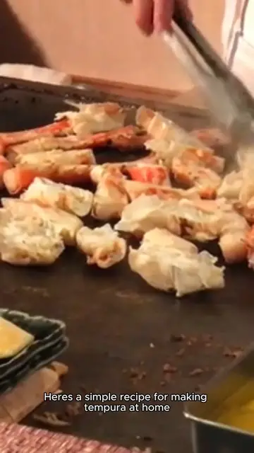 Video thumbnail for Tempura recipe
