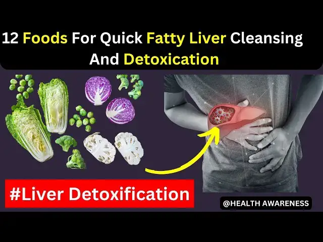 Video thumbnail for 12 Foods that Reverse Fatty Liver | #liverdetoxification