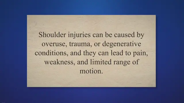 'Video thumbnail for Shoulder Strength: The Power of Exercise and Physiotherapy for Injury Rehabilitation and Prevention'