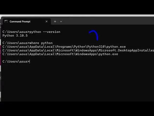 Video thumbnail for How to Check Python version & location in Terminal