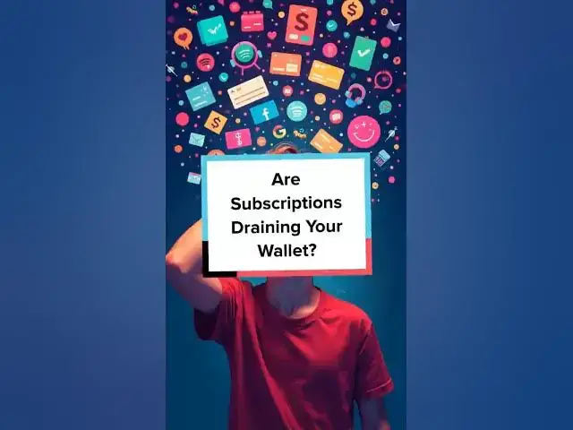 Video thumbnail for Are Subscriptions Draining Your Wallet?