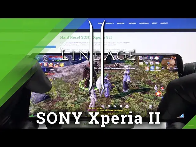 Video thumbnail for How to Play Lineage 2 in SONY Xperia II – Gameplay