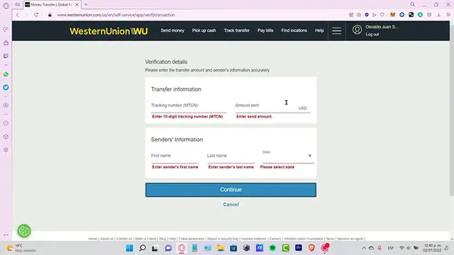 'Video thumbnail for How to RECEIVE MONEY on WESTER UNION  Everything you need to know to charge for WesterUnion'