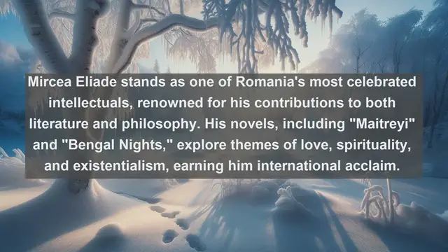 Video thumbnail for Unveiling Romania's Literary Giants: Top 10 Famous Writers You Need to Know