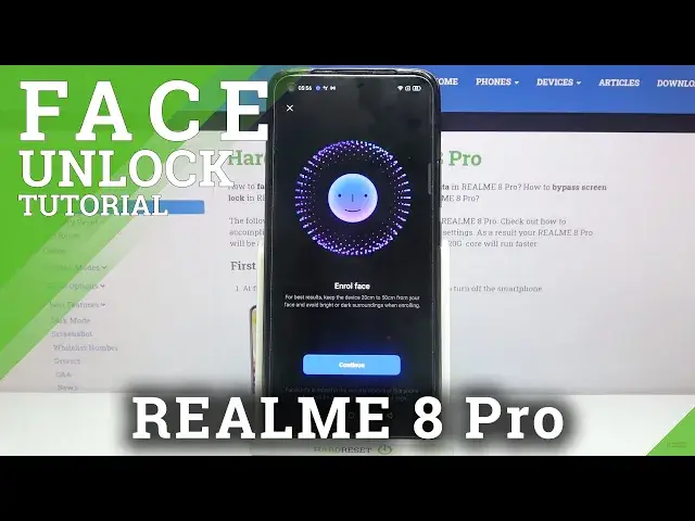 'Video thumbnail for How to Set Up Face Recognition in Realme 8 Pro – Face Unlock'