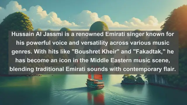 Video thumbnail for The Enchanting Voices: Top 10 Famous Singers in the United Arab Emirates