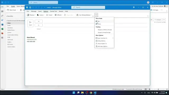 Video thumbnail for How to Use BCC in Outlook for Private Emailing