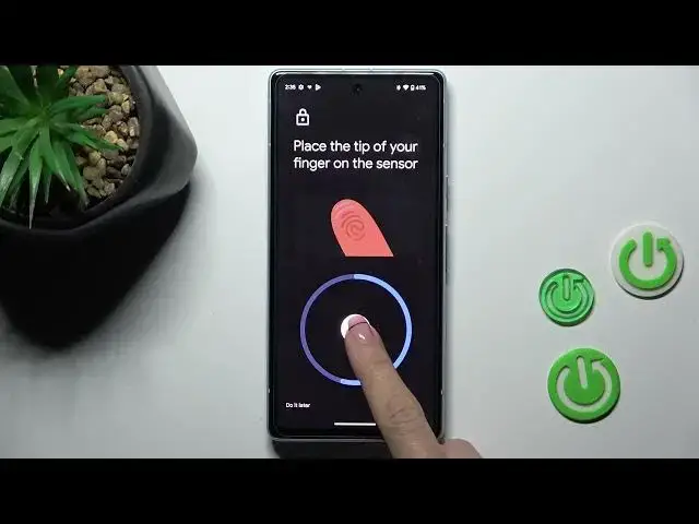 'Video thumbnail for How To Add Fingerprint To GOOGLE Pixel 7a'