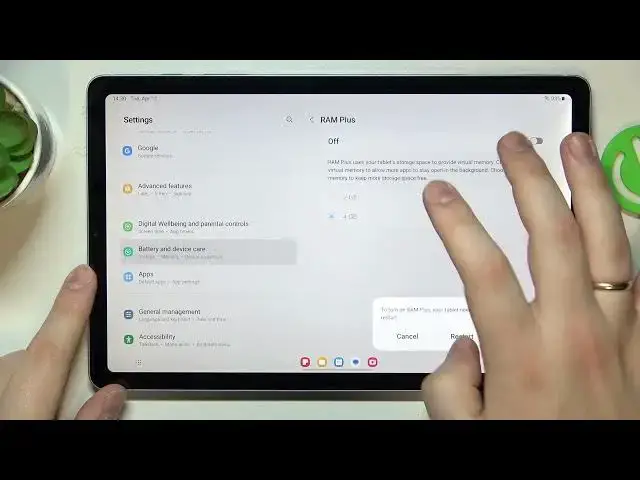 Video thumbnail for How to Extend RAM Memory in SAMSUNG Tab S6 Lite 2022 - Add RAM Memory