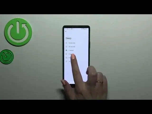 'Video thumbnail for How to Change Screen Timeout on SONY Xperia 10 V'