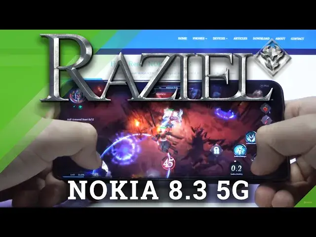'Video thumbnail for Raziel Performance Test on NOKIA 8.3 5G – Gameplay | FPS | Quality Checkup'