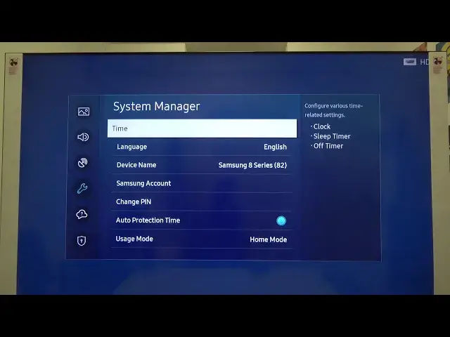 Video thumbnail for How to Set a Timer on SAMSUNG TU 8000 82 inch Smart TV - Turn Off TV Automatically After 30 Minutes