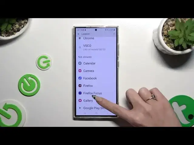 'Video thumbnail for How to Change Apps Permissions on SAMSUNG Galaxy S24 Ultra'