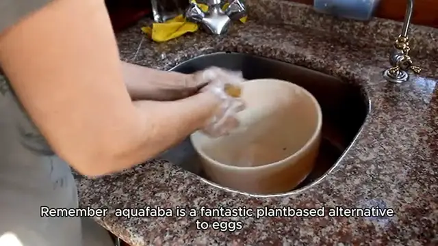 Video thumbnail for Aquafaba recipe