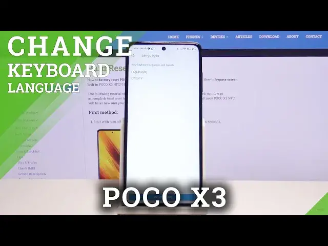 Video thumbnail for How to Change Keyboard Language in POCO X3 – Language Settings