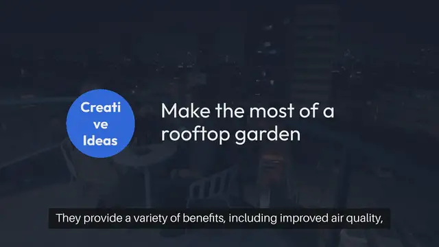 Video thumbnail for Rooftop Garden Ideas