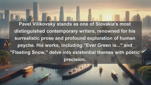 Video thumbnail for Exploring Slovak Literary Gems: Top 10 Famous Writers in Slovakia