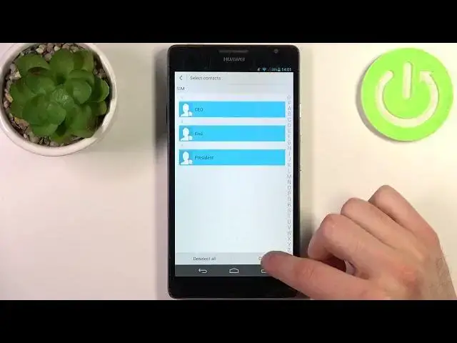 Video thumbnail for How to Export Contacts from SIM Card to Internal Storage on a HUAWEI Ascend Mate