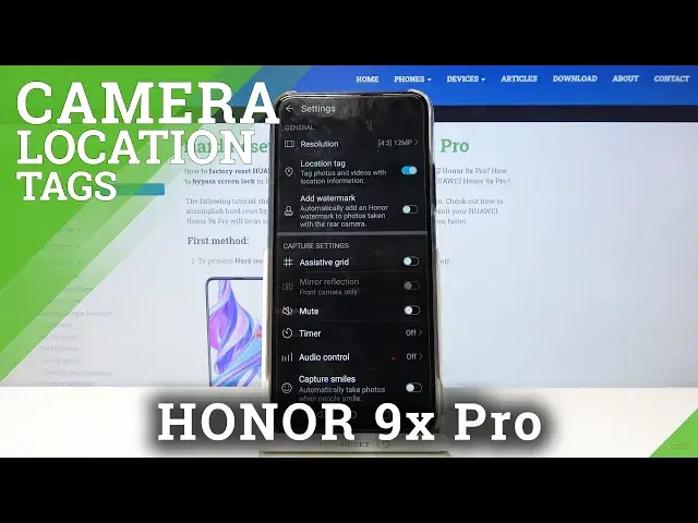 Video thumbnail for How to Turn On Camera Location Tags in HUAWEI Honor 9x Pro – Enable Camera Location Tags
