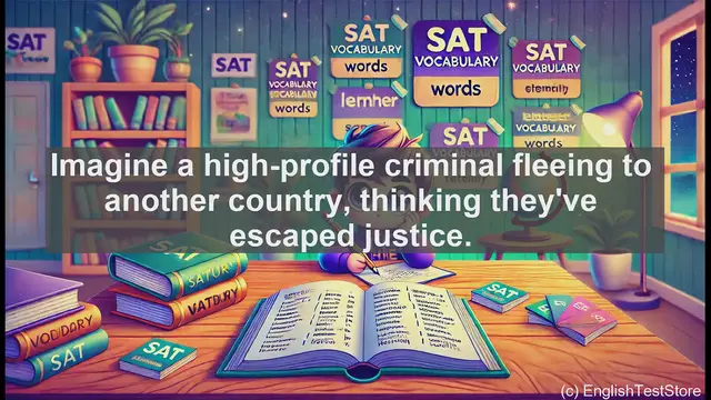 Video thumbnail for 5000 Must Know SAT Vocabulary - Extradition: The Legal Process of Returning Fugitives