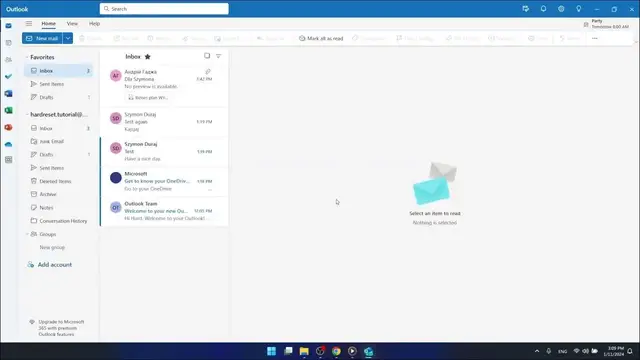 Video thumbnail for How To BCC In Outlook Web Version