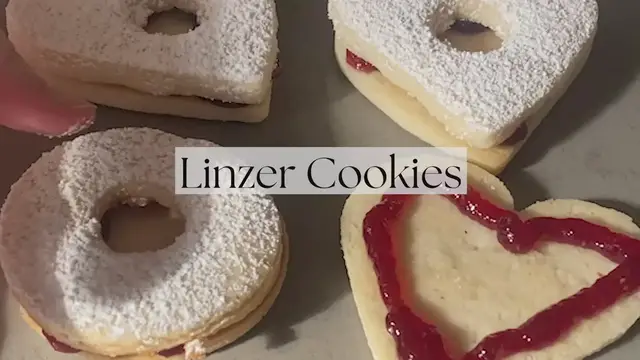 Video thumbnail for Linzer Cookies