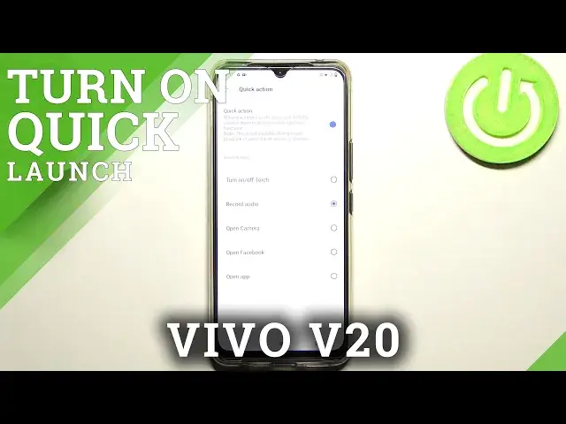 Video thumbnail for How to Customize Quick Launch on VIVO V20 – Double Press