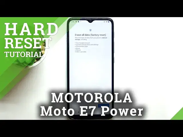 'Video thumbnail for How to Factory Reset MOTOROLA Moto E7 Power - Delete Everything on Motorola'