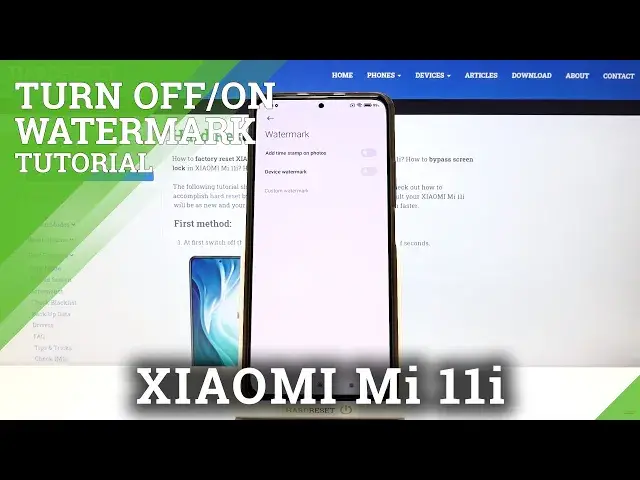 'Video thumbnail for How to Add / Remove Watermark in XIAOMI Mi 11i – Camera Watermark Activation'