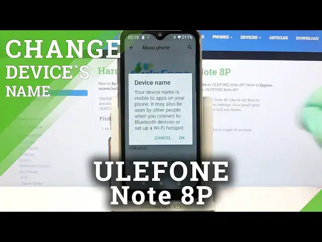 Video thumbnail for ULEFONE Note 8P Name - Rename Gadget