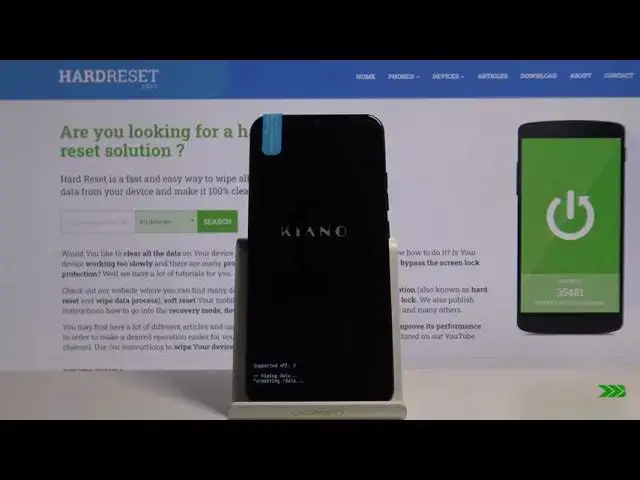 Video thumbnail for Factory Reset KIANO Elegance 6.1 Pro - How to Master Reset & Restore Gadget
