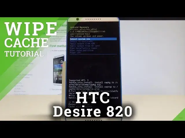 'Video thumbnail for How to Wipe Cache Partition on HTC Desire 820 - Remove Temporary Cache Files'