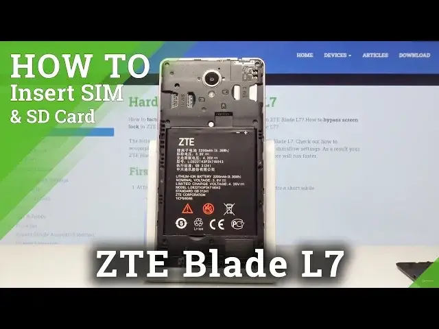 'Video thumbnail for How to Insert SIM & SD Card in ZTE Blade L7 – Micro SIM & SD Card Installation'