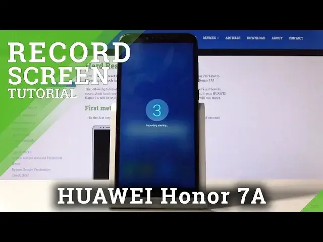 Video thumbnail for How to Record Screen in HUAWEI Honor 7A – Display Settings