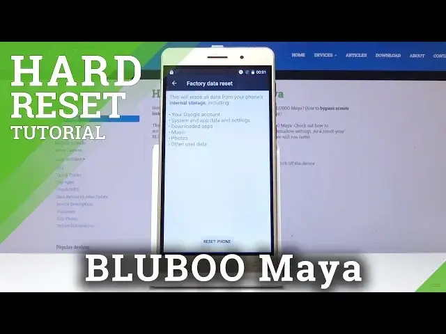 Video thumbnail for How to Factory Reset BLUBOO Maya - Erase Personal Data & Customized Settings