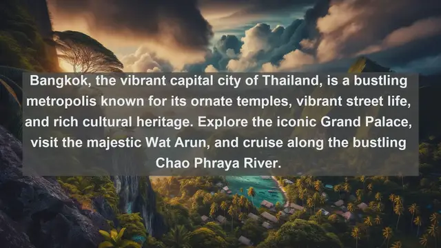 Video thumbnail for Explore Thailand's Beauty: Top 10 Most Beautiful Cities to Visit