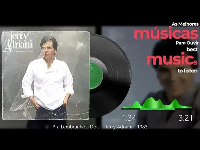 Video thumbnail for Jerry Adriani - Pra Lembrar Nos Dois   - 1983