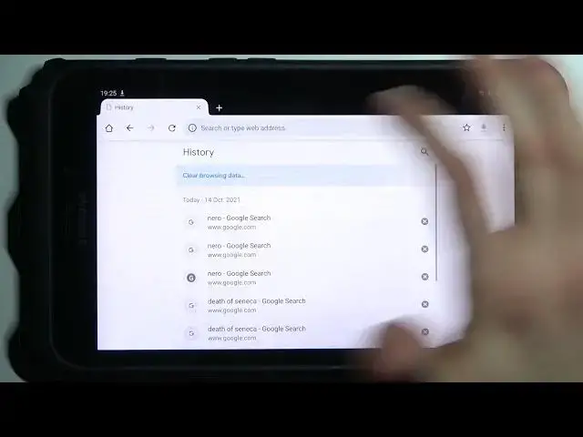 'Video thumbnail for How to Clear Browsing Data on SAMSUNG Galaxy Tab Active2 - Remove Browsing Data'