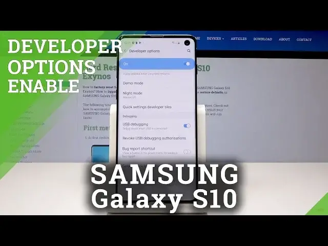 Video thumbnail for How to Enable Developer Options in Samsung Galaxy S10 – OEM Unlocking / USB Debugging