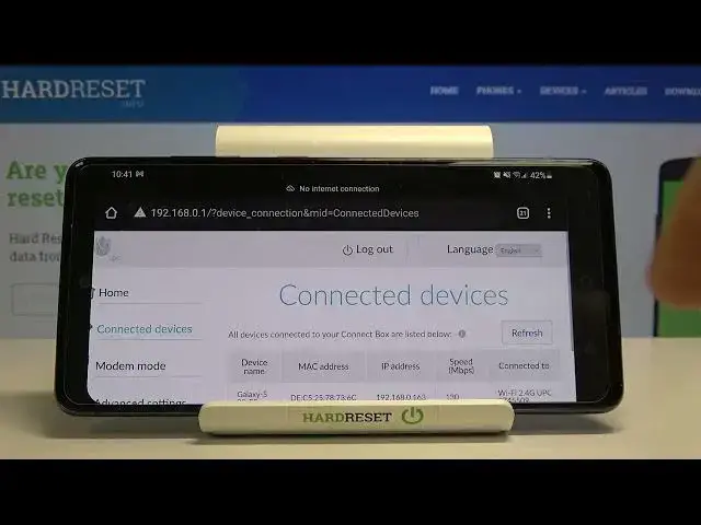 'Video thumbnail for How to Check Connected Devices on UPC Giga Connect Box - Find Out Who is Using your UPC WiFi'