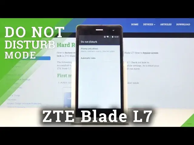 Video thumbnail for How to Activate DND Mode in ZTE Blade L7 – Block Sounds & Vibrations