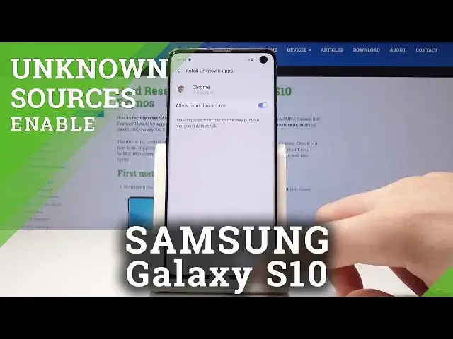 'Video thumbnail for How to Allow App Installation on SAMSUNG Galaxy S10 - Enable Unknown Sources'