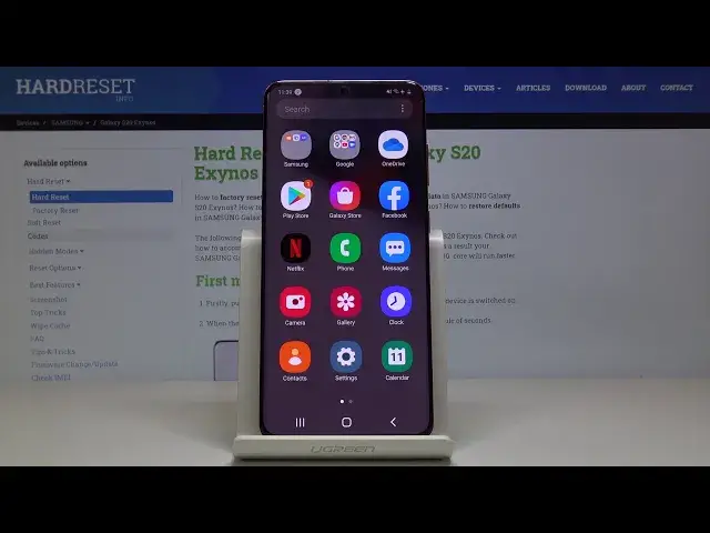 Video thumbnail for How to make your Samsung Galaxy S20 battery percentage visible?