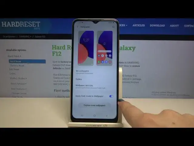 'Video thumbnail for How to Change Wallpaper on SAMSUNG Galaxy F12 – Desktop Update'