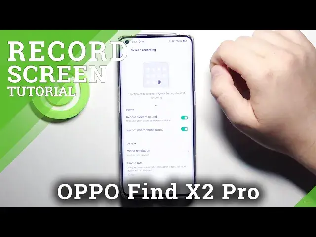 'Video thumbnail for Front Camera during Screen Recording - OPPO Find X2 Pro & Screen Recorder'