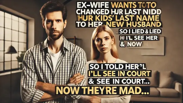 'Video thumbnail for ExWife Her Husband Is Forcing Our Kids To Change Last Name, Told Them I'll See Them In Court~ AITA'