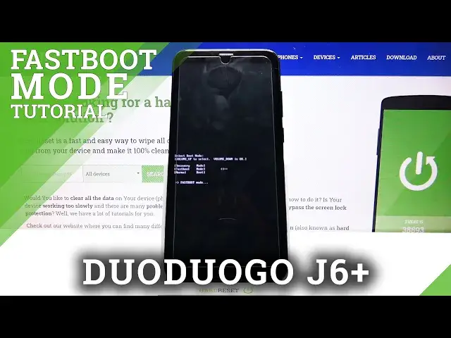'Video thumbnail for How to Boot Fastboot Mode in DUODUOGO J6+ - Fastboot Menu'